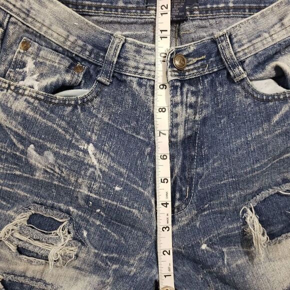 GS 115 size 18 boys distressed acid wash jeans - Picture 6 of 10